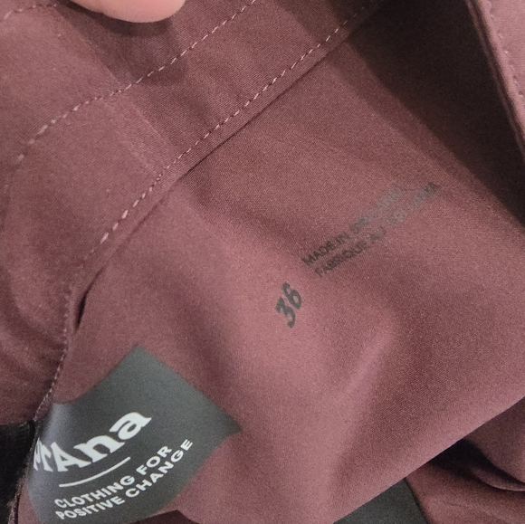 prAna Board Shorts Mens 36 Rust Surf Swim Hike Climb‎ Fitness - Picture 7 of 7